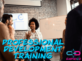 empirico professional development training group of peole completing training NDIS providers and support teams participating in professional development training to enhance behaviour support skills.